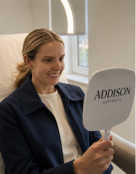 Client at Addison Aesthetic