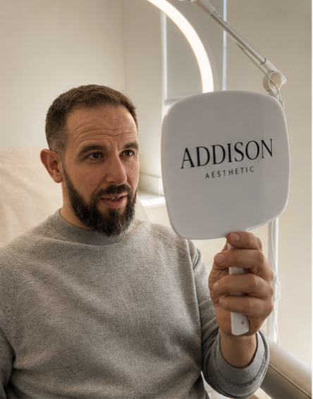 Client at Addison Aesthetic