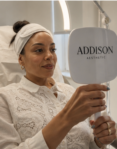 Client at Addison Aesthetic